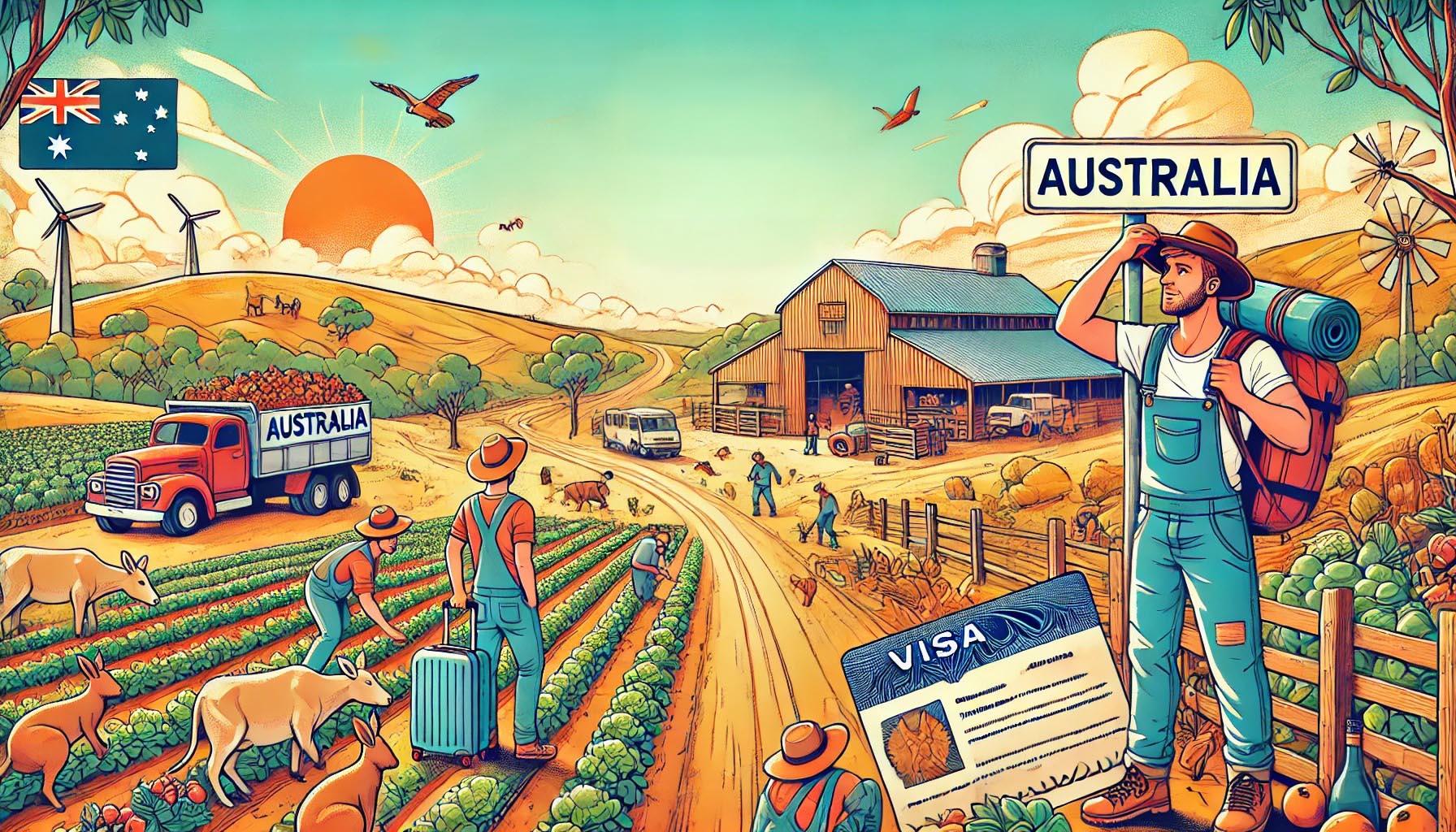 Header image of farm and works in the fields